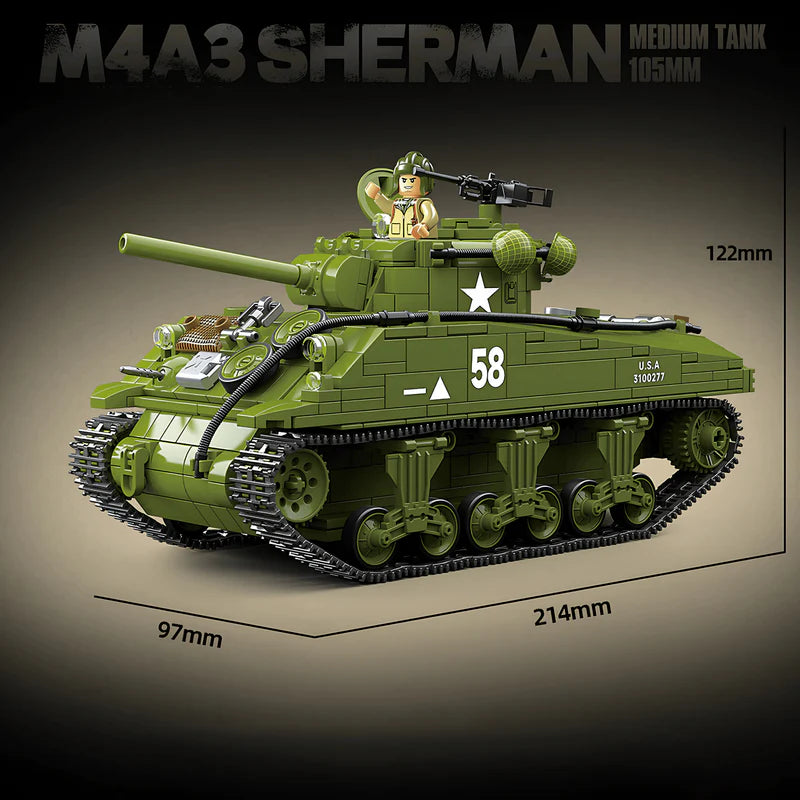 M4A3 Sherman Medium Tank 105mm