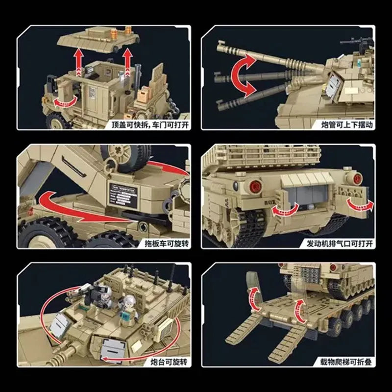 M1070 Oshkosh Tank Transporter