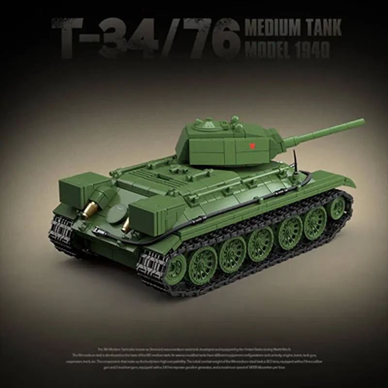 T34/76 Medium Tank Model 1941