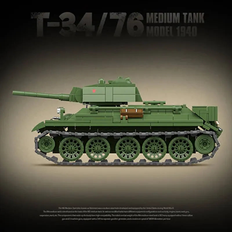 T34/76 Medium Tank Model 1941