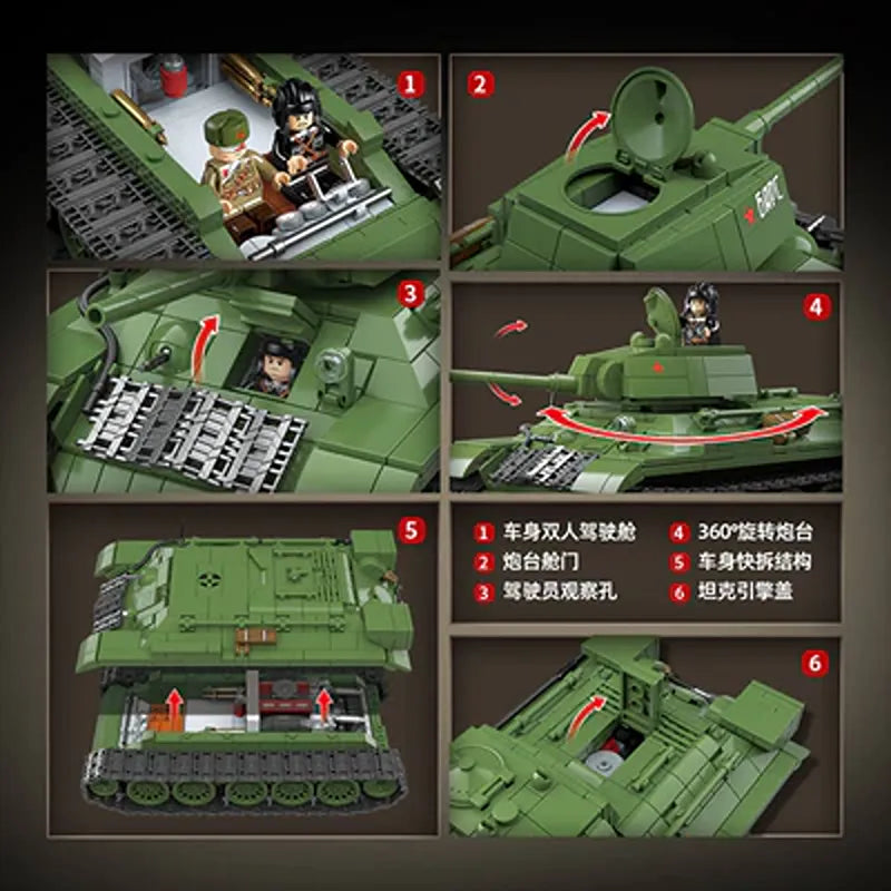 T34/76 Medium Tank Model 1941
