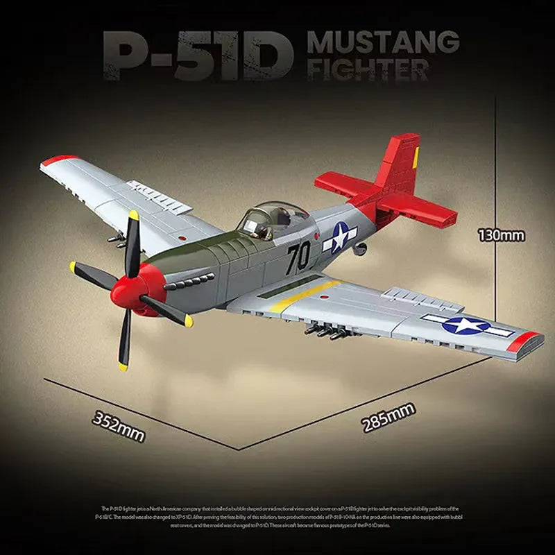 P-51D Mustang Fighter Plane