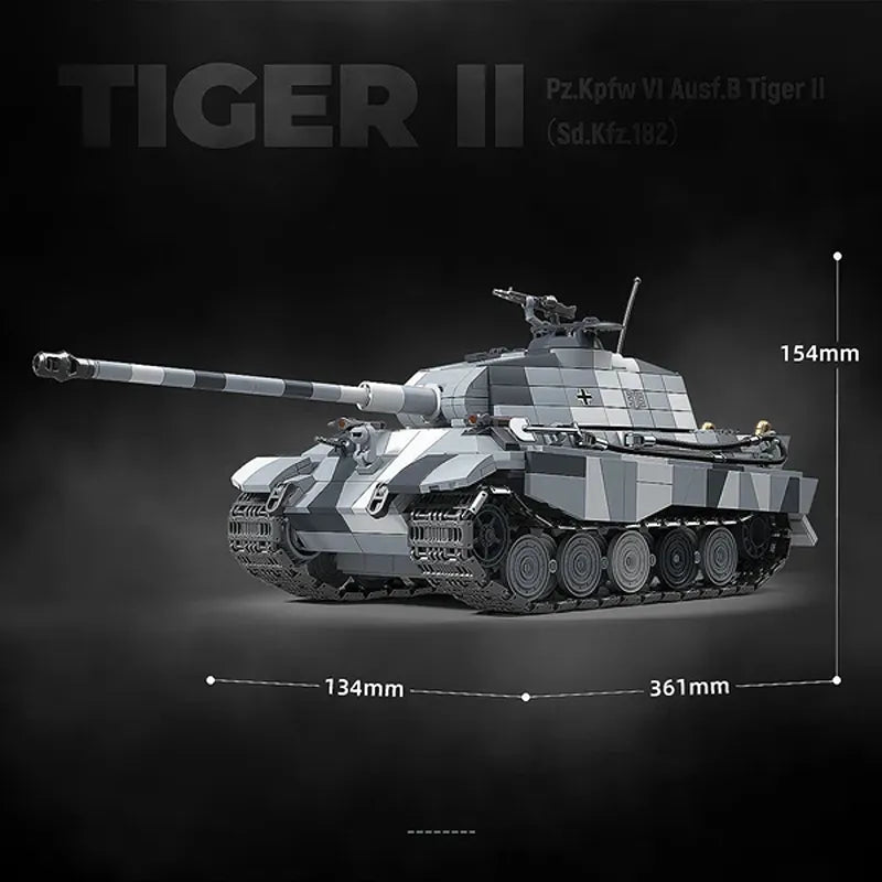 Tiger II Snow Camouflage