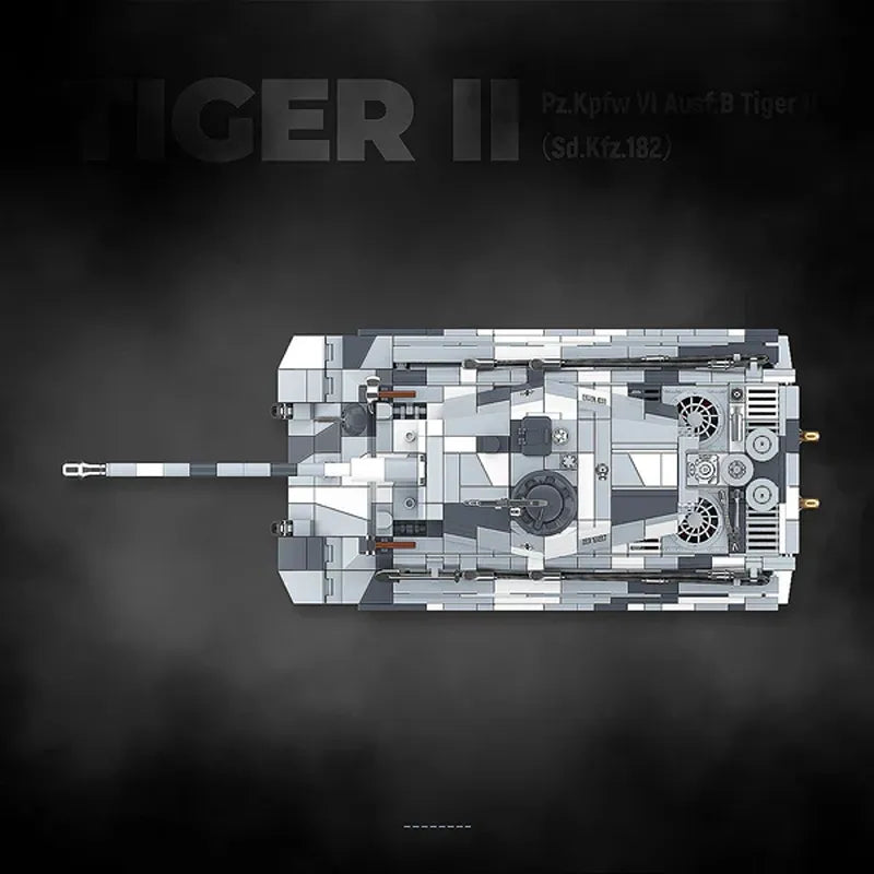 Tiger II Snow Camouflage