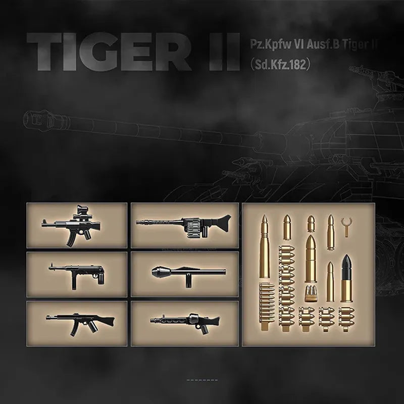 Tiger II Snow Camouflage