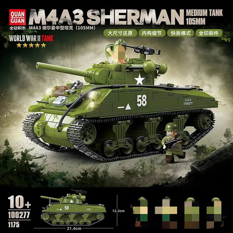 M4A3 Sherman Medium Tank 105mm