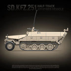 Sd.Kfz.251 Half-Track Armored Vehicle